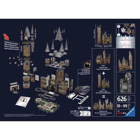 Ravensburger Ravensburger 11551, 540 pc(s), Other, 10 yr(s)