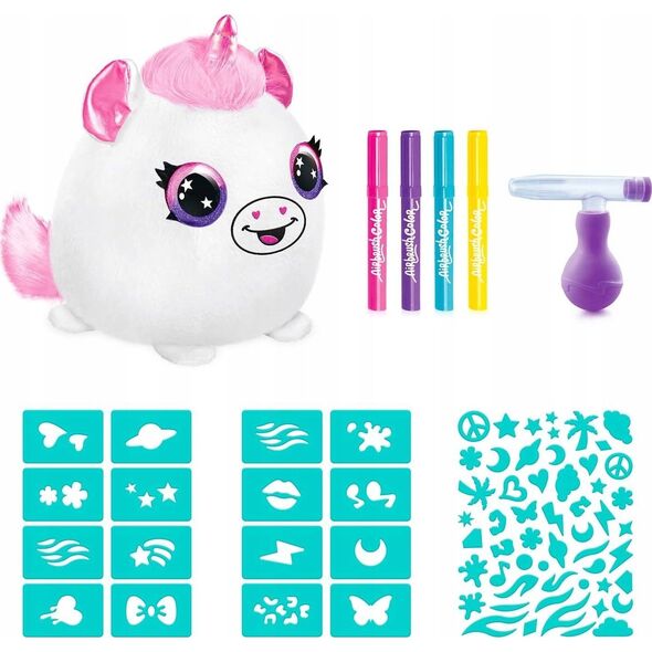 Epee Amatų žaidimas Canal Toys Airbrush Plush Barrel Plush Squishy Spalvotas