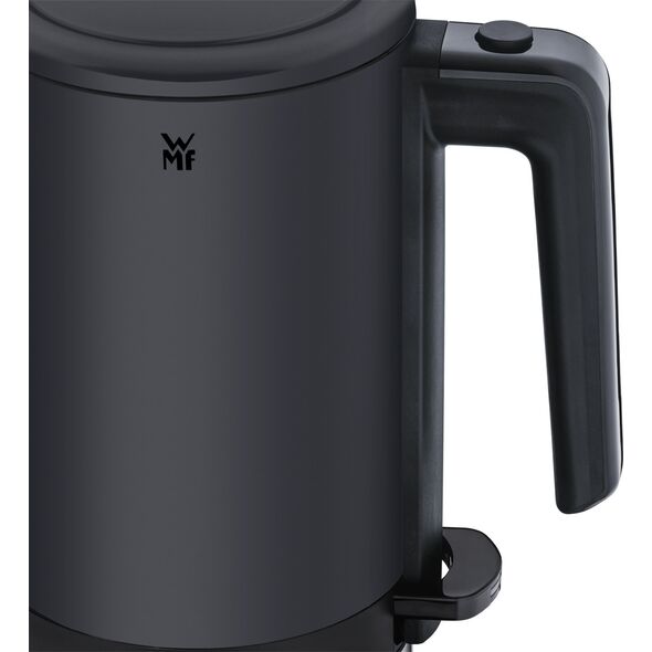 WMF WMF KITCHENminis 04.1314.0071, 0.8 L, 1800 W, Black, Stainless steel, Water level indicator, Overheat protection