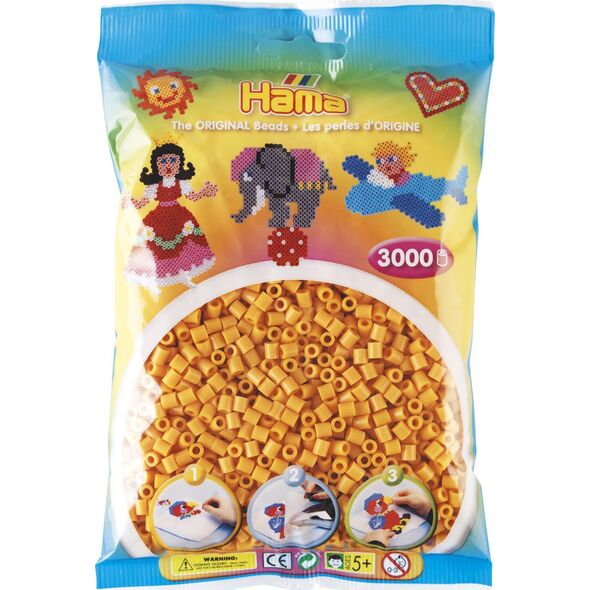 Revell Hama midi perler 3000stk Peter Plys gul