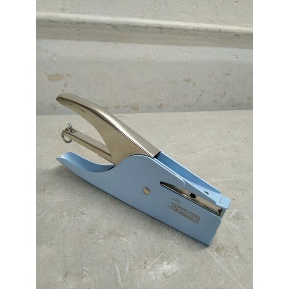 Zszywacz Rapid Rapid Retro Classic S51, 15 sheets, Blue, Stainless steel, Standard clinch, 21/4, Metal, 80 g/m²