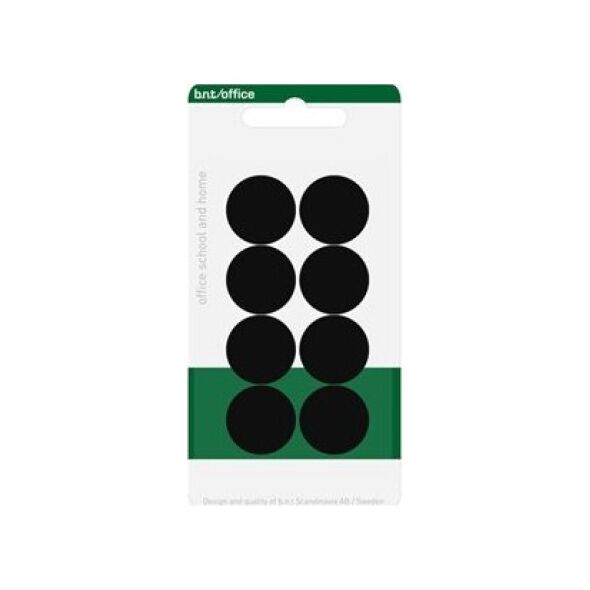 Stickn B.N.T 884510, Black, Blister, 8 pc(s)