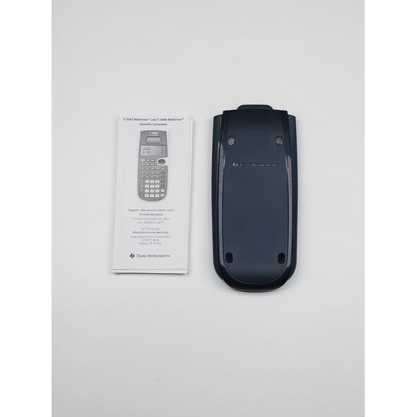 Kalkulator Texas Instruments Texas Instruments TI-30XB MultiView, Pocket, Scientific, 16 digits, 4 lines, Battery/Solar, Grey, White