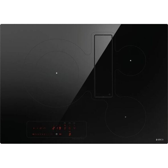 Płyta grzewcza Elica Elica NIKOLATESLA FIT 3Z BL/A/72, Black, Built-in, Zone induction hob, Glass, 3 zone(s), 3 zone(s)
