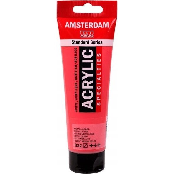 Artequipment Amsterdam Standard Series Acrylic Tube Metallic Red 832