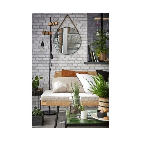 Lampa podłogowa EGLO EGLO TOWNSHEND 1 GULV 2L SORT/TRÆ FSC