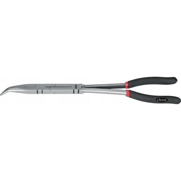Vigor Værksted Fladrundtang Vigor V2782 45° bøjet 335 mm