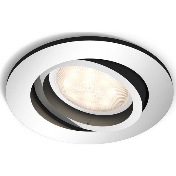 Philips Philips myLiving Recessed spot light, Recessed lighting spot, Non-changeable bulb(s), 1 bulb(s), LED, 500 lm, Brown