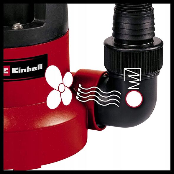 Einhell Einhell GC-SP 3580 LL, Impulse pump, 350 W, AC, 8000 l/h, Black, Red
