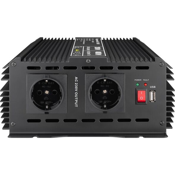 Zasilacz Goobay Goobay 58895, Universal, Universal, 24 V, 2000 W, 230 V, DC-to-AC