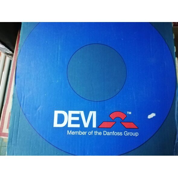 Danfoss Deviflex varmekabel 25 m 20 W/m med skærm beregnet til indstøbning i beton  Til is- og snesmeltning af tagrender, opkørsler mm