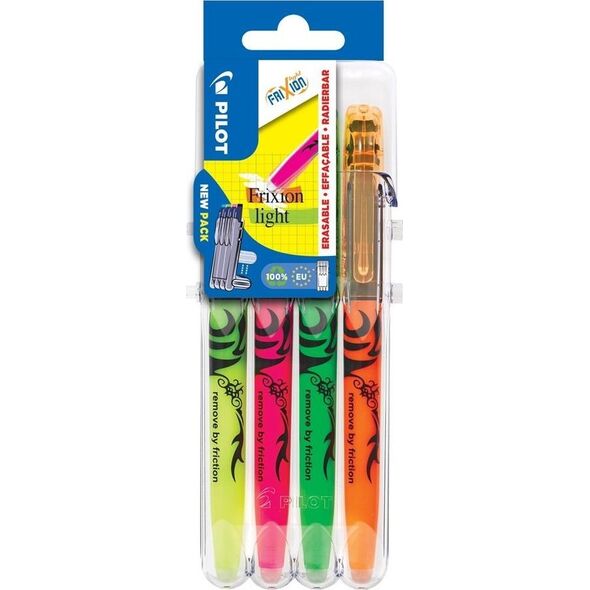 Pilot Pilot - Frixion Highlighter Pens Light Se2Go Basic (4 colors) /Writing