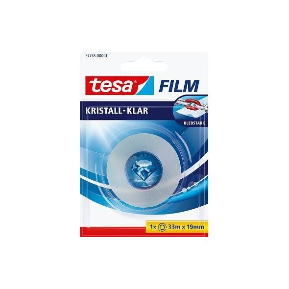 Tesa TESA 57758, 33 m, Translucent, 19 mm, 1 pc(s)