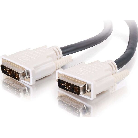 Kabel C2G C2G 2m DVI-I M/M Single Link Digital/Analogue Video Cable, 2 m, DVI-I, DVI-I, Male, Male, Black