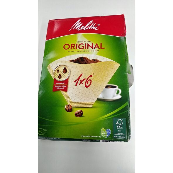 Melitta Melitta Coffee filter 1X6 - 40 pcs.