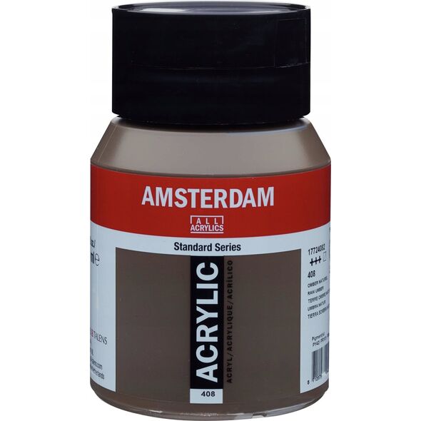 Artequipment AMSTERDAM AAC 500ML RAW UMBER Jar 500 ml