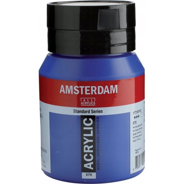 Artequipment AMSTERDAM AAC 500ML PHTHALO BLUE Jar 500 ml