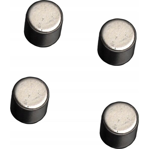 NAGA Magnet cylinder guld 4stk på kort