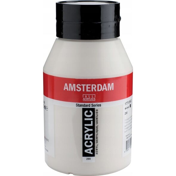 Artequipment Amsterdam Standard Series Acrylic Jar 1000 ml Titanium Buff Deep 290
