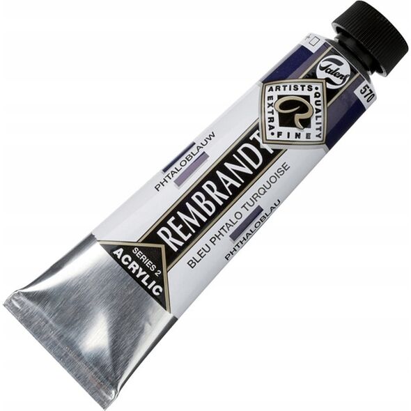 Artequipment Rembrandt Acrylic Colour Tube Phthalo Blue 570