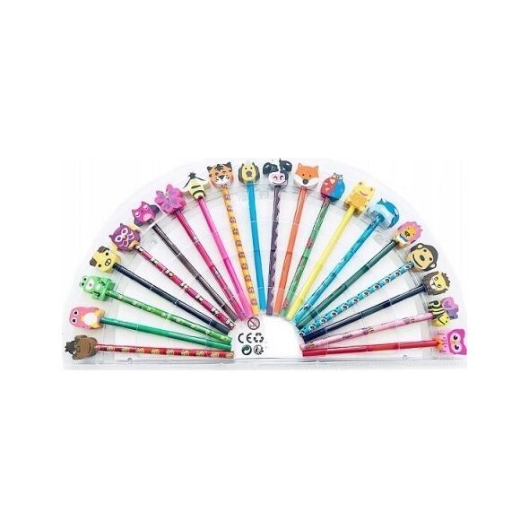 BRUYNZEEL SAKURA Bruynzeel Short & thick colour pencil set | 20 colours