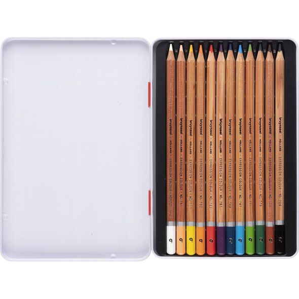 BRUYNZEEL SAKURA Bruynzeel Expression colour pencil tin | 12 colours
