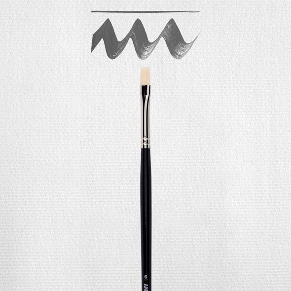 Artequipment Amsterdam Brush series 600 #6 - 6 mm - synthetic flat