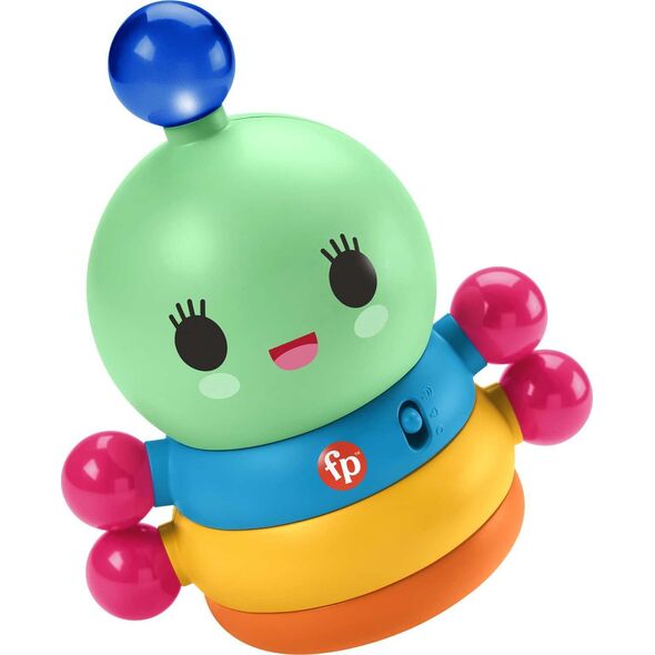 Fisher-Price Fisher Price FWY Bop & Wobble Rainbow Worm