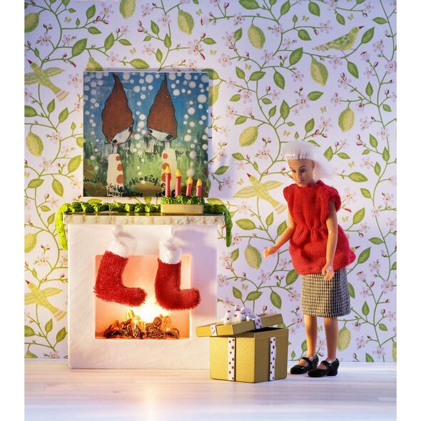 Micki Lundby Fireplace Set