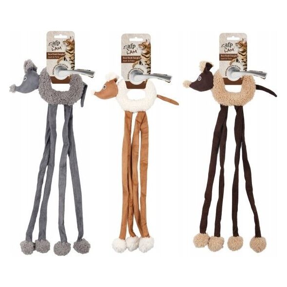 AFP AFP Lambswool-Cuddle Door Knob Dangler, assorted