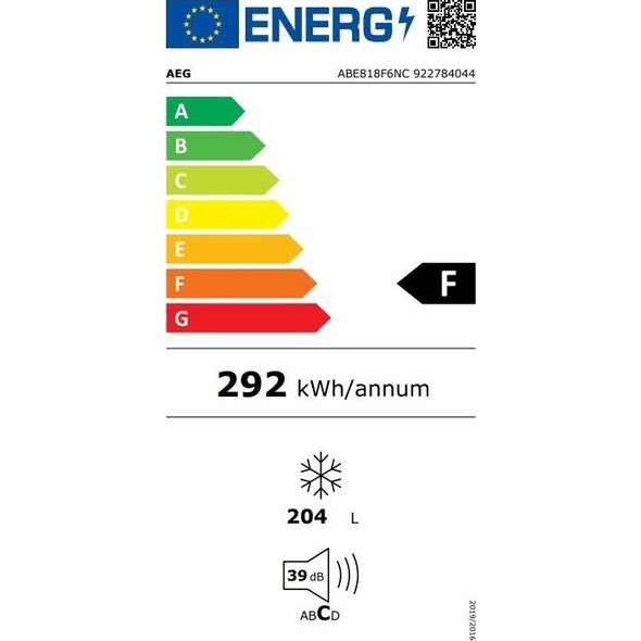 Zamrażarka AEG AEG Šaldiklis ABE818F6NC