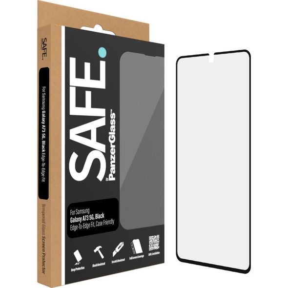 PanzerGlass SICHER. von PanzerGlass™ | Displayschutzfolie – Ultraweite Passform | Samsung® Galaxy A73 5G