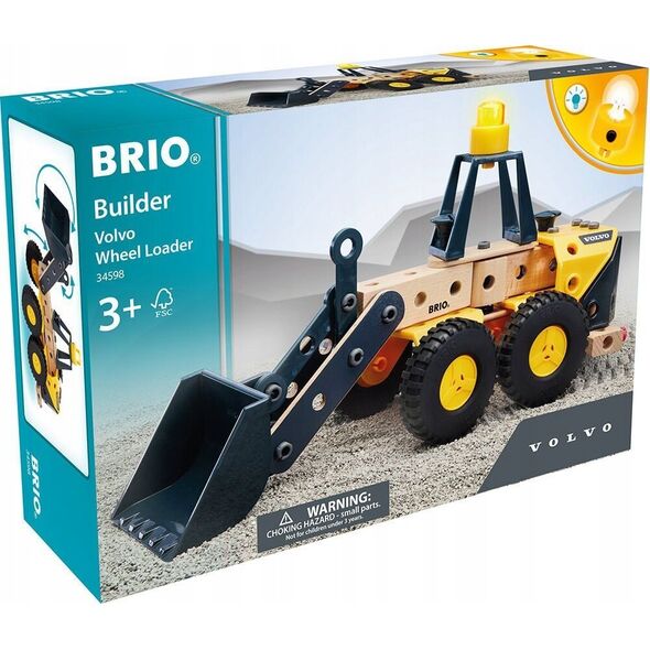 Brio BRIO - Builder Volvo Wheel Loader ( 34598 ) /Building and Construction Toys