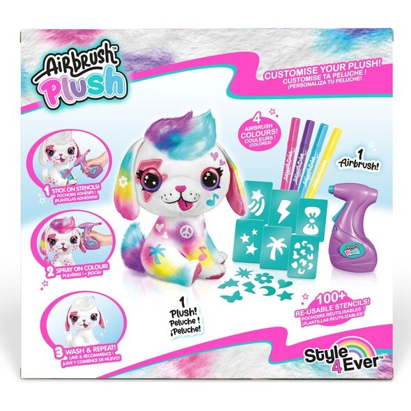 Epee Airbrush Plush - Puppy (249) /Stuffed Animals and Plush Toys /Multi
