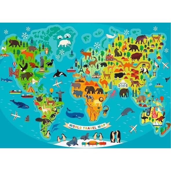 Ravensburger Ravensburger 13287, 150 pc(s), Maps, 7 yr(s)