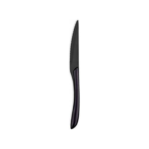 Amefa Amefa Lumino 1422 - 16 pcs Bestik sæt  (Bright Black PVD – Black handle)