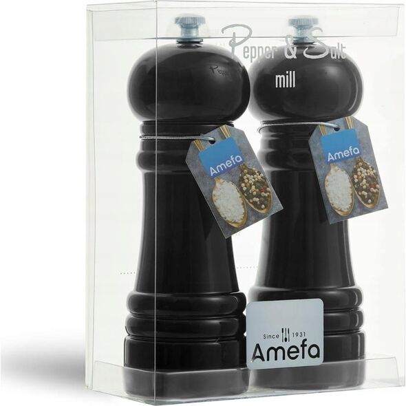 Lou Laguiole Amefa Classic 6755 - 2 stk Salt & Peber sæt 15 cm - i gaveæske