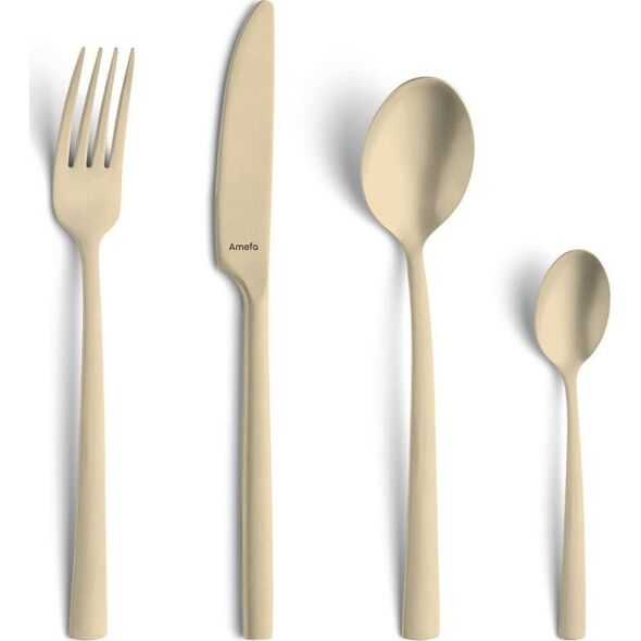 Amefa Amefa Manille - champagne-stonewash - 16 dele i vintage æske