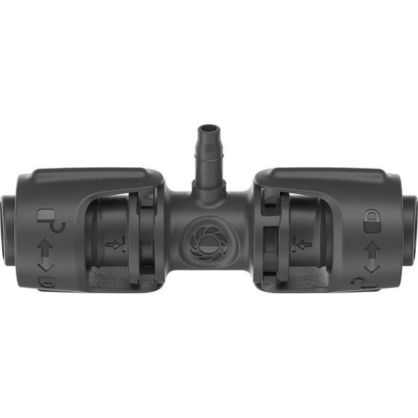 Gardena Gardena T-Joint, Joint connector, Drip irrigation system, Plastic, Black, Male/Male, 1 pc(s)