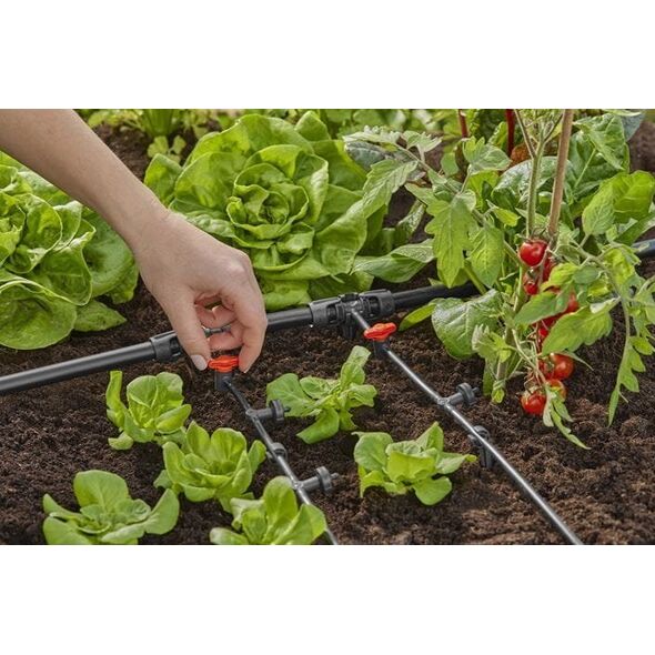 Gardena Gardena T-Joint, Joint connector, Drip irrigation system, Plastic, Black, Male/Male, 1 pc(s)