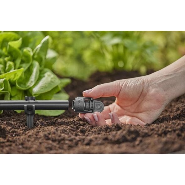 Gardena Gardena Plug, Pipe end plug, Drip irrigation system, Plastic, Black, Female, 13 mm