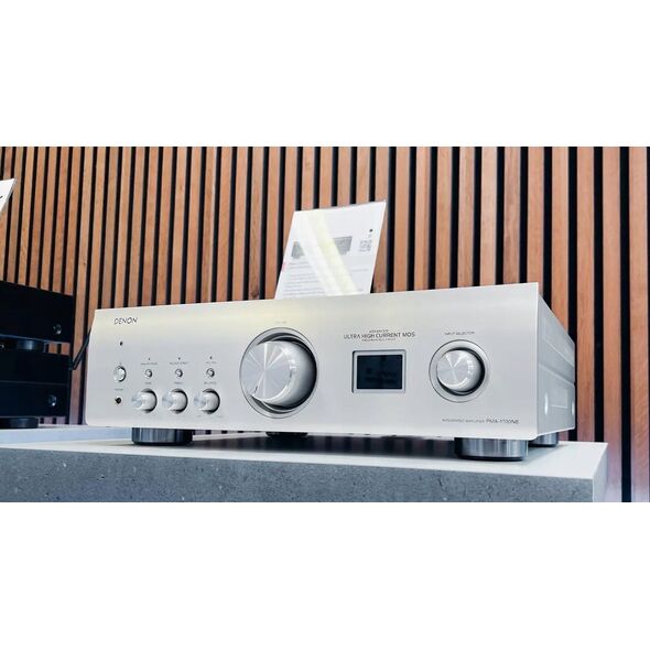 Denon Denon PMA-1700NE -integroitu vahvistin, hopea