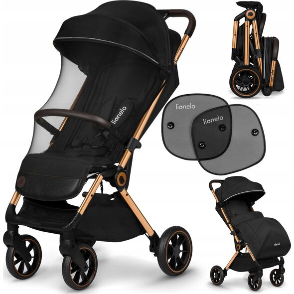Wózek Lionelo Wózek spacerowy Cloe Black Onyx Lionelo