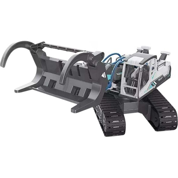 Triton Zestaw Maszyn Budowlanych do Składania 6w1 dla dzieci 8+ Hydrauliczne zasilanie + Części konstrukcyjne 223el.