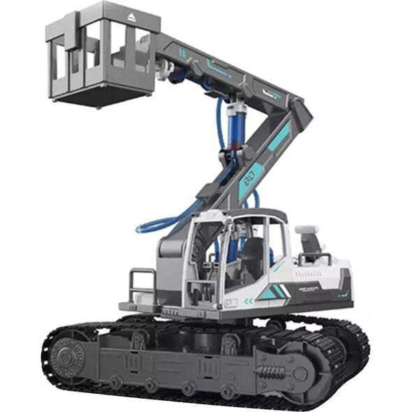 Triton Zestaw Maszyn Budowlanych do Składania 6w1 dla dzieci 8+ Hydrauliczne zasilanie + Części konstrukcyjne 223el.