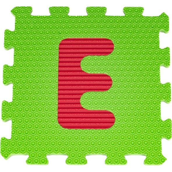Ramiz Mata Sensoryczna z 26 Puzzli Alfabet dla dzieci 10m+ Wyjmowane litery + Pianka EVA + Różne faktury