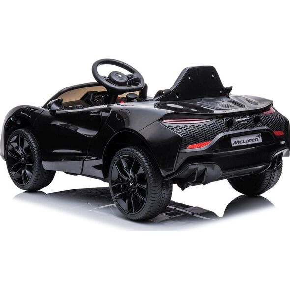 McLaren Artura na akumulator dla dzieci Czarny + Napęd 4x4 + Pilot + Wolny Start + EVA + Audio LED