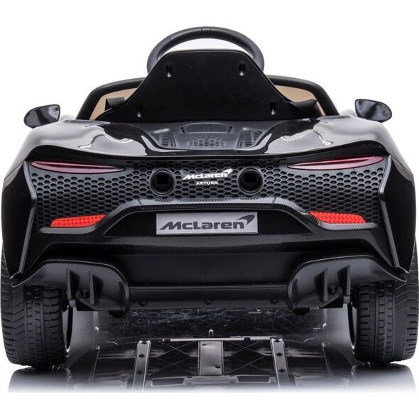 McLaren Artura na akumulator dla dzieci Czarny + Napęd 4x4 + Pilot + Wolny Start + EVA + Audio LED