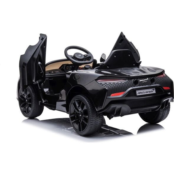 McLaren Artura na akumulator dla dzieci Czarny + Napęd 4x4 + Pilot + Wolny Start + EVA + Audio LED