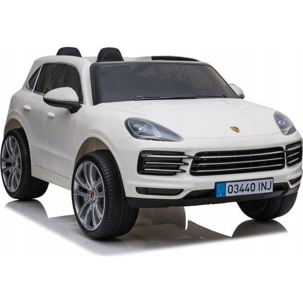 Porsche Cayenne S Autko na akumulator dla dzieci Lakier Biały
